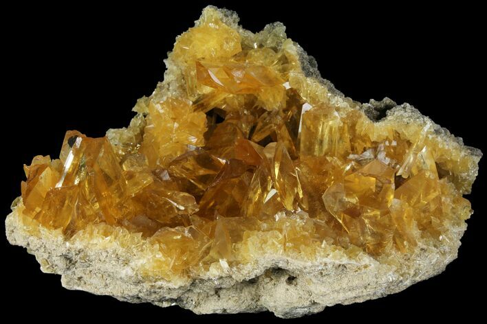 Selenite Crystal Cluster (Fluorescent) - Peru #102170